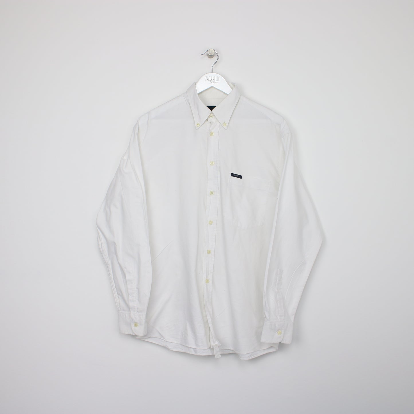 Vintage Valentino shirt in white. Best fits L