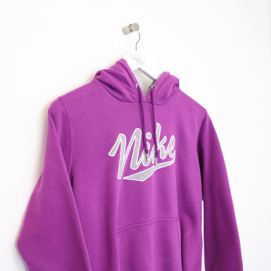 Vintage Nike womens hoodie in purple. Best fits S