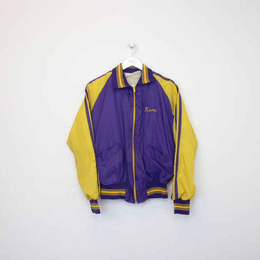 Vintage Holloway jacket in purple and yellow. Best fits S