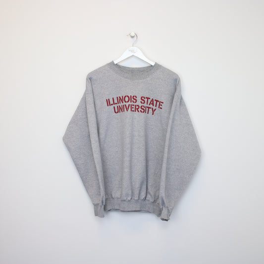 Vintage Champion sweatshirt in grey. Best fits M