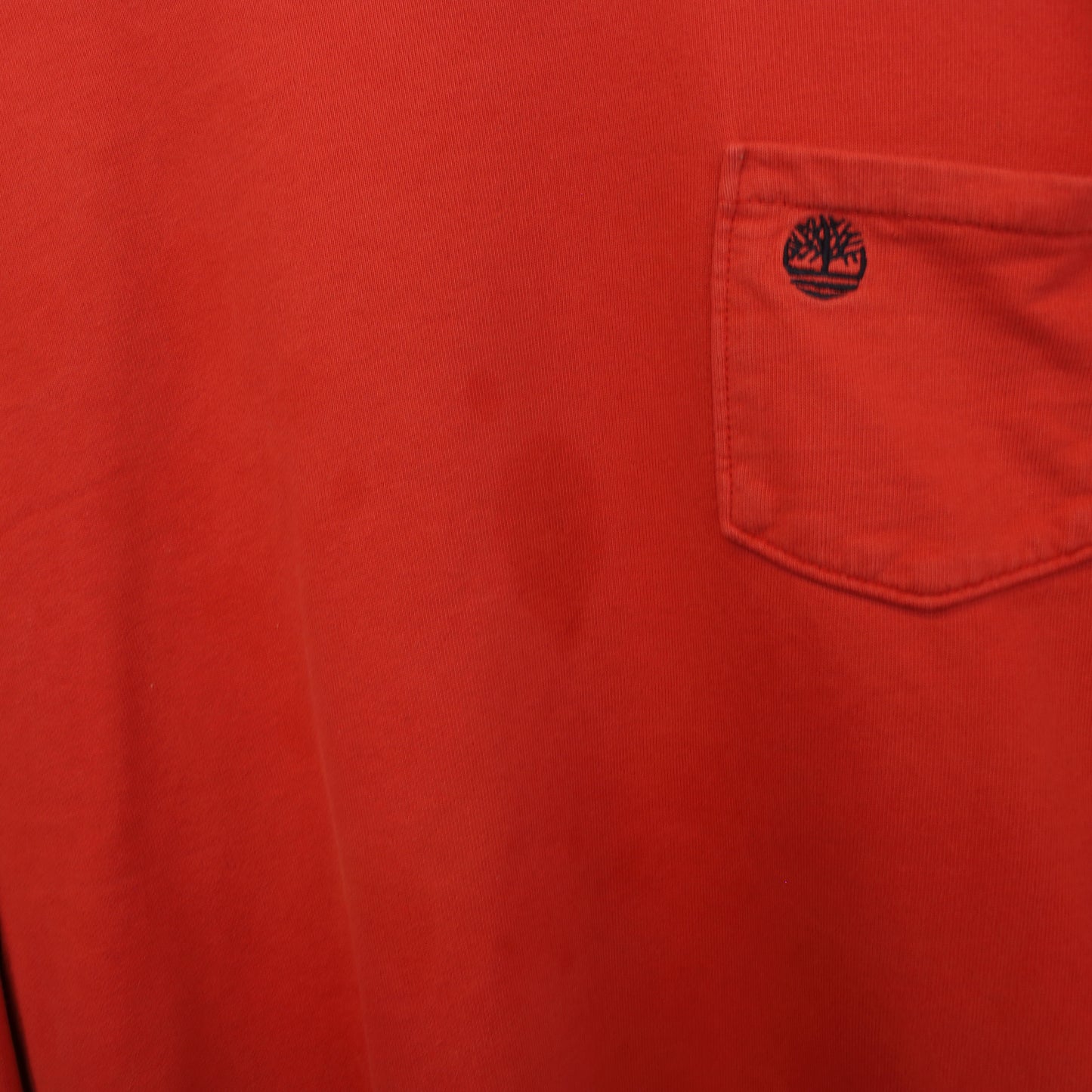 Vintage Timberland sweatshirt in red. Best fits S