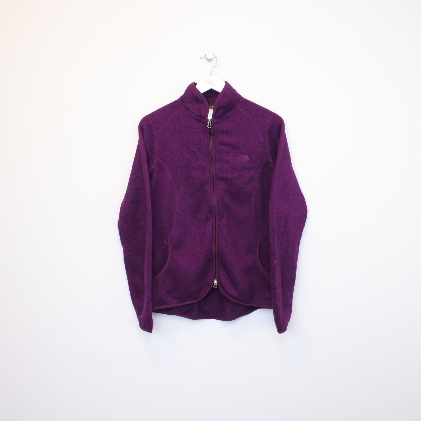 Vintage women's The North Face fleece in burgundy. Best fits L