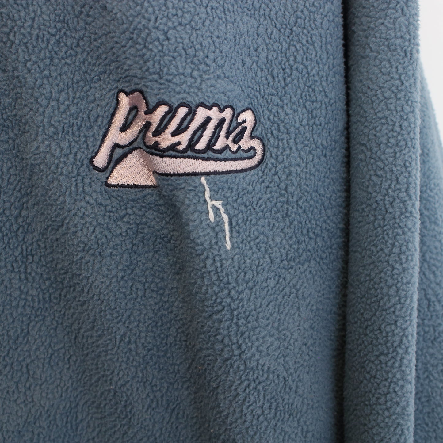 Vintage Puma fleece in blue. Best fits L