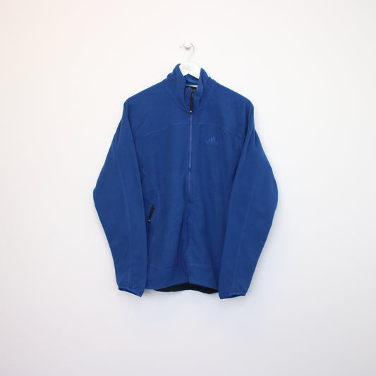 Vintage Adidas fleece in blue. Best fits M