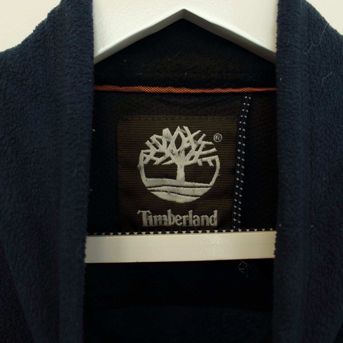 Vintage Timberland fleece in blue. Best fits L