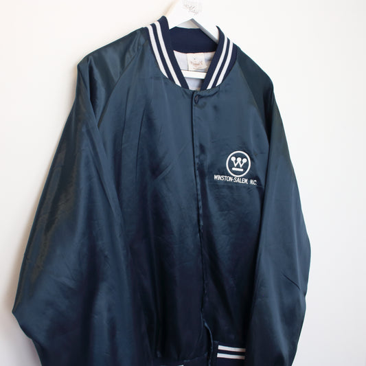 Vintage Auburn Sportswear jacket in blue. Best fits XXL