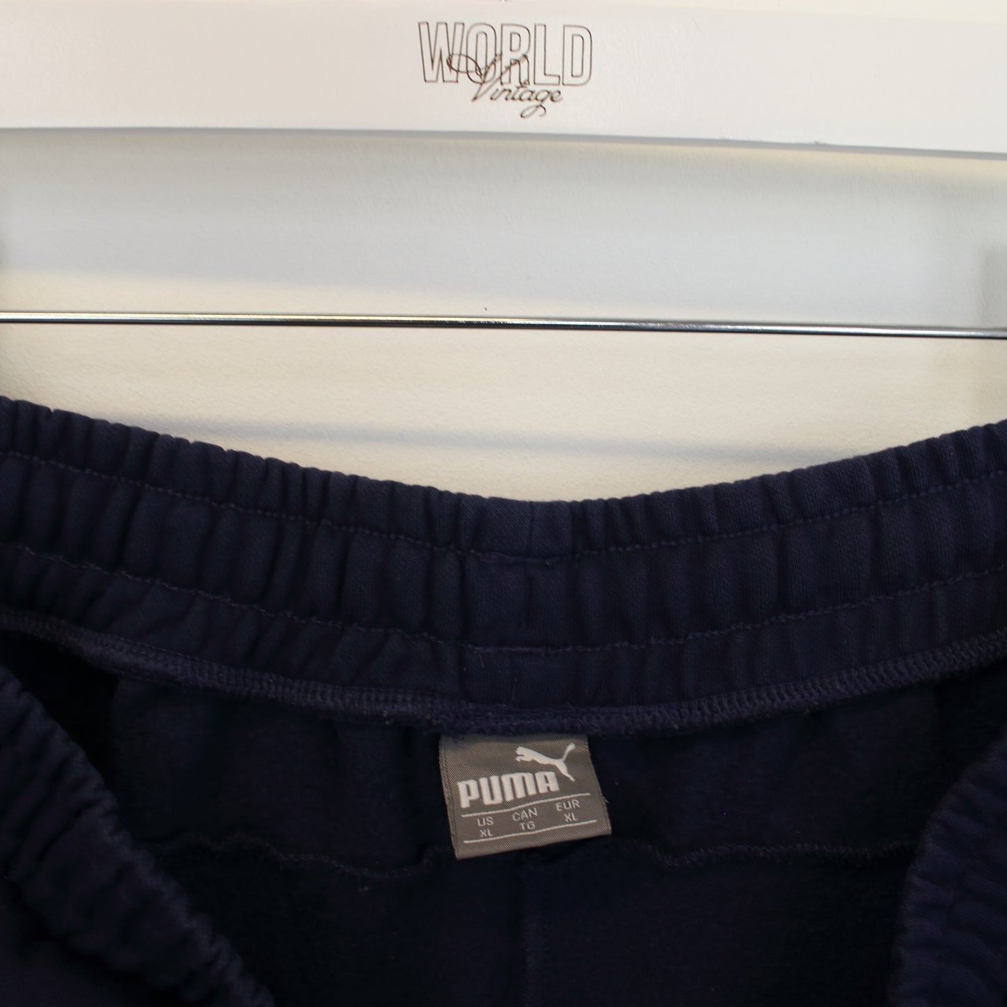 Vintage Puma joggers in blue. Best fits L