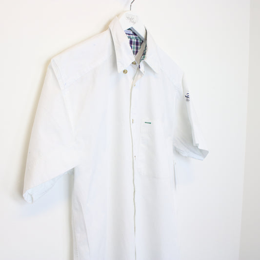 Vintage Tommy Hilfiger shirt in white. Best fits S