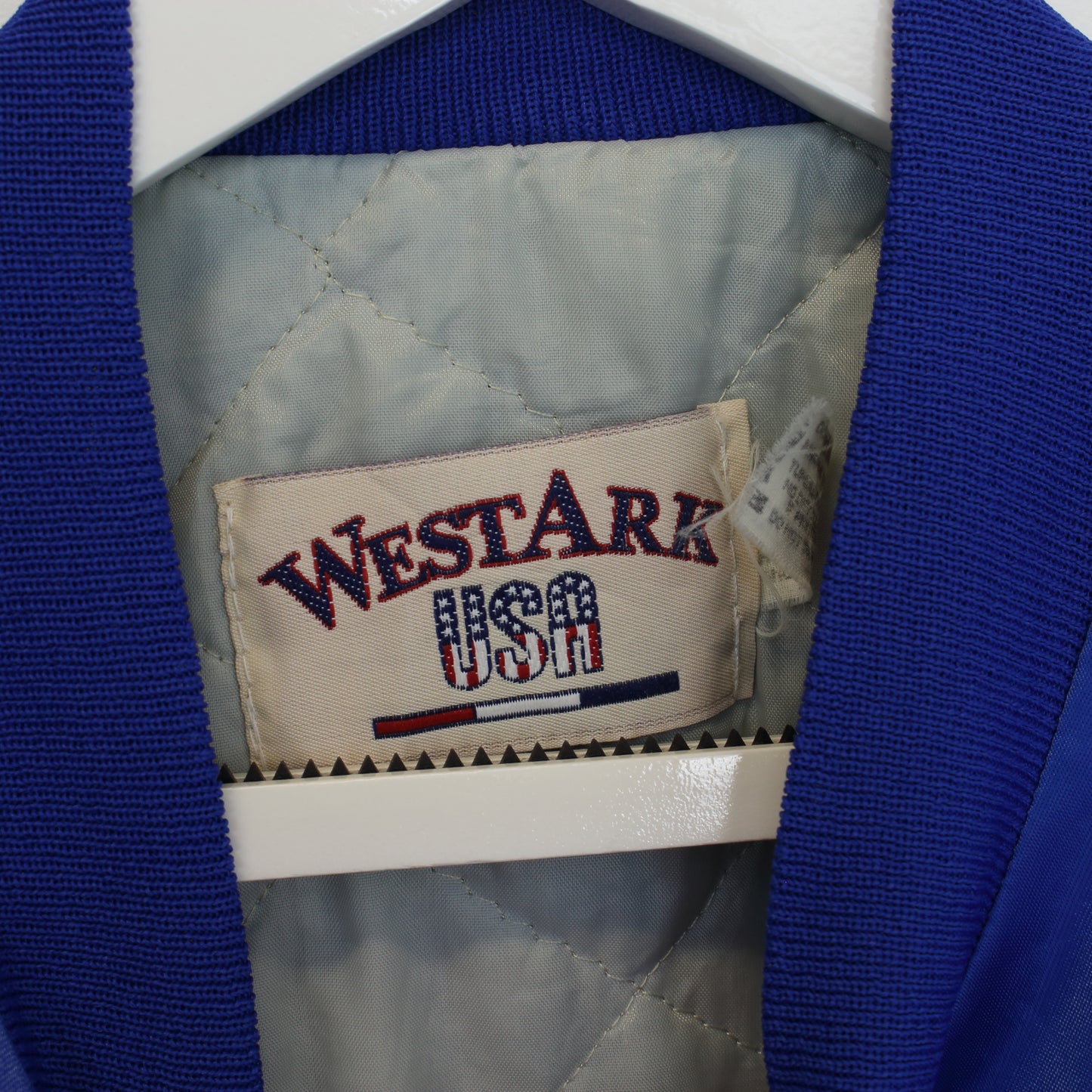 Vintage WestArk sports jacket in blue. Best fits XL