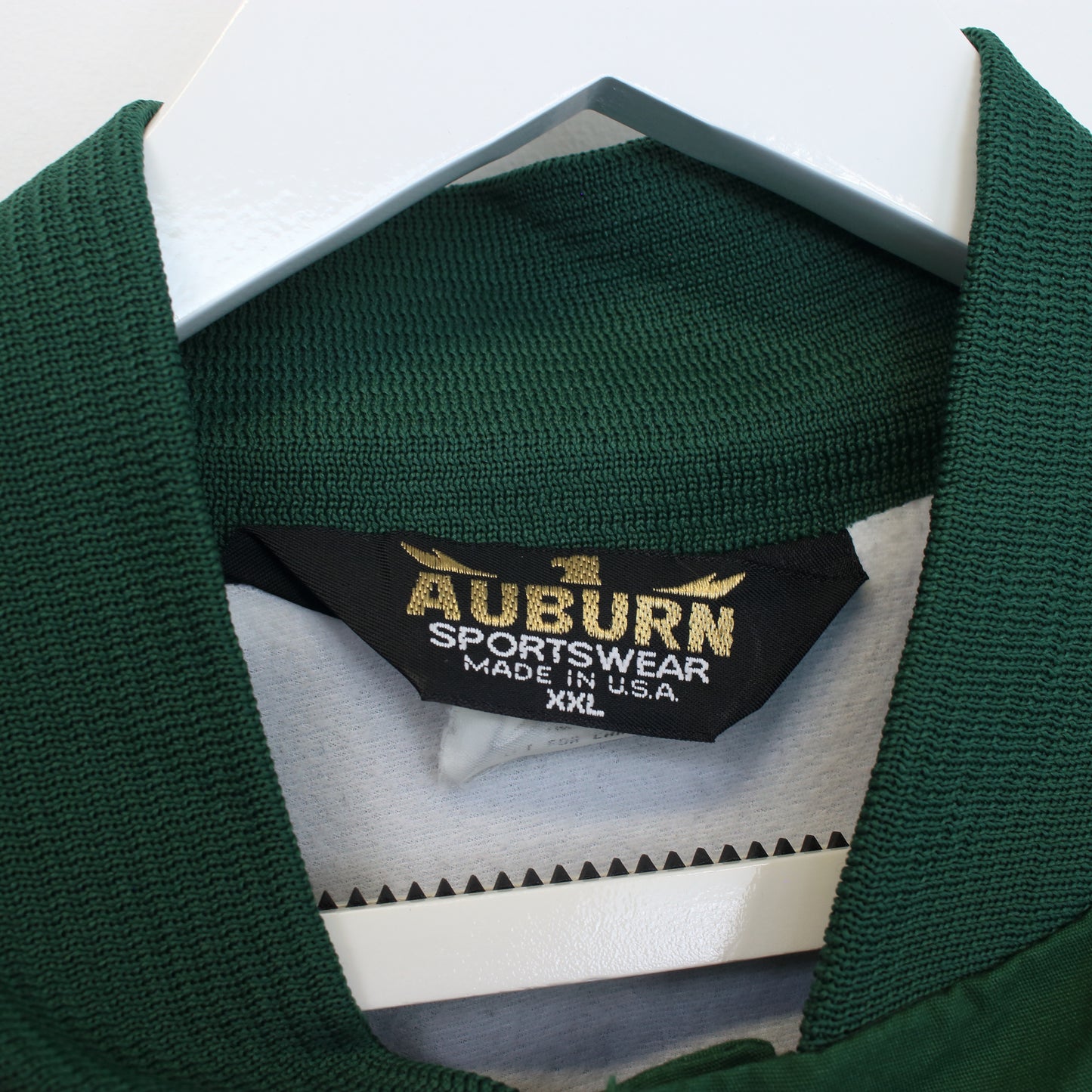 Vintage Auburn Jacket in green. Best fits XXL