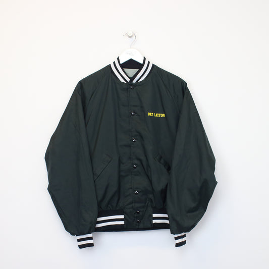 Vintage Dunbrooke Larry Dyre jacket in black. Best fits L