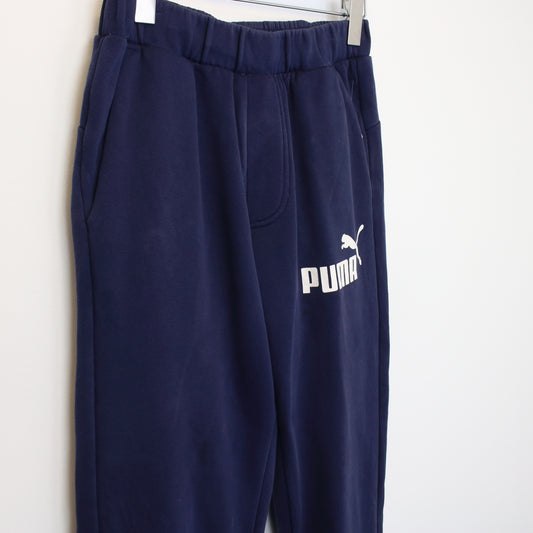 Vintage Puma joggers in blue. Best fits S