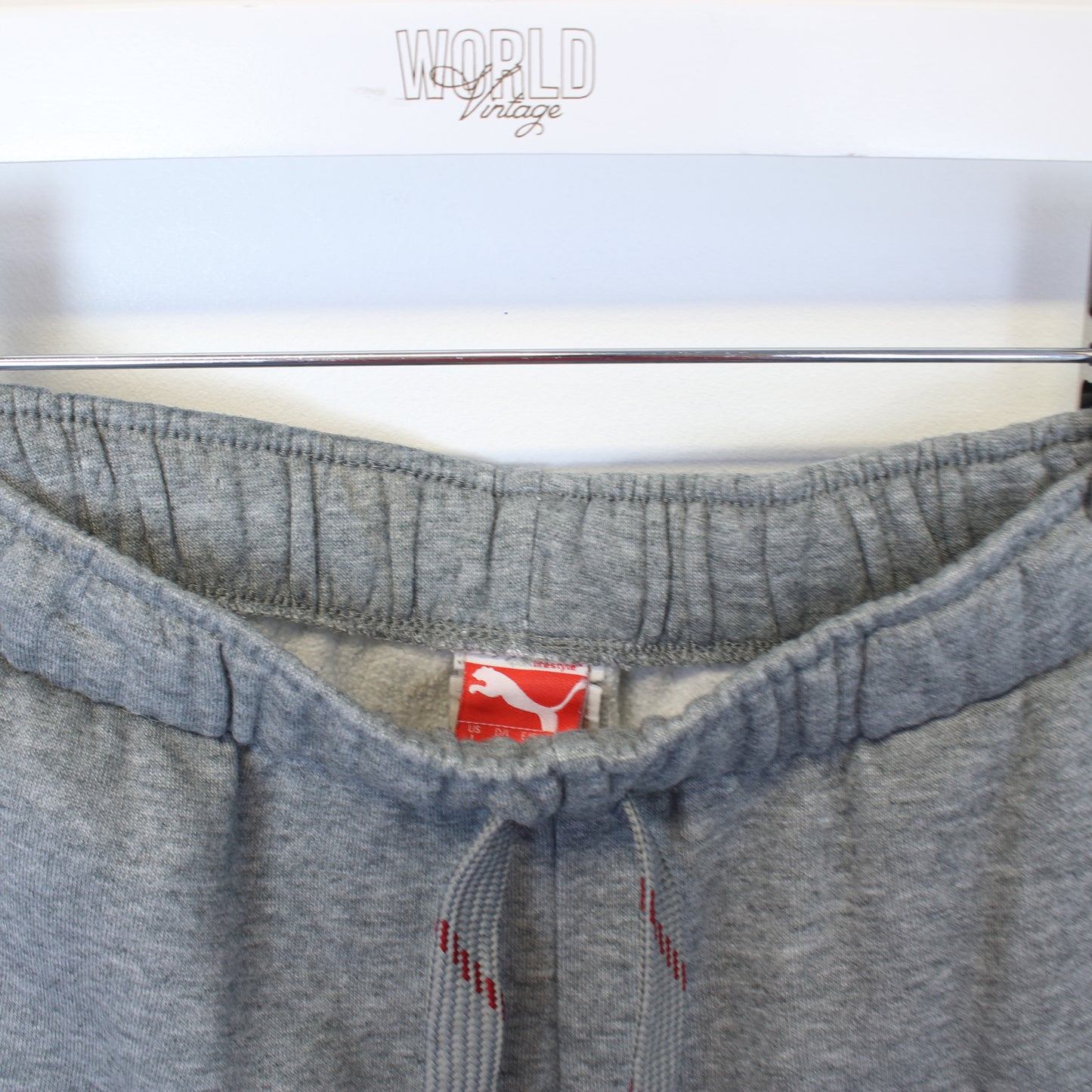 Vintage Puma joggers in grey. Best fits XS