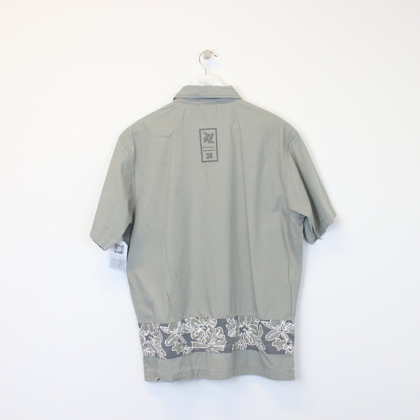 Vintage Kangol shirt in grey. Best fits L