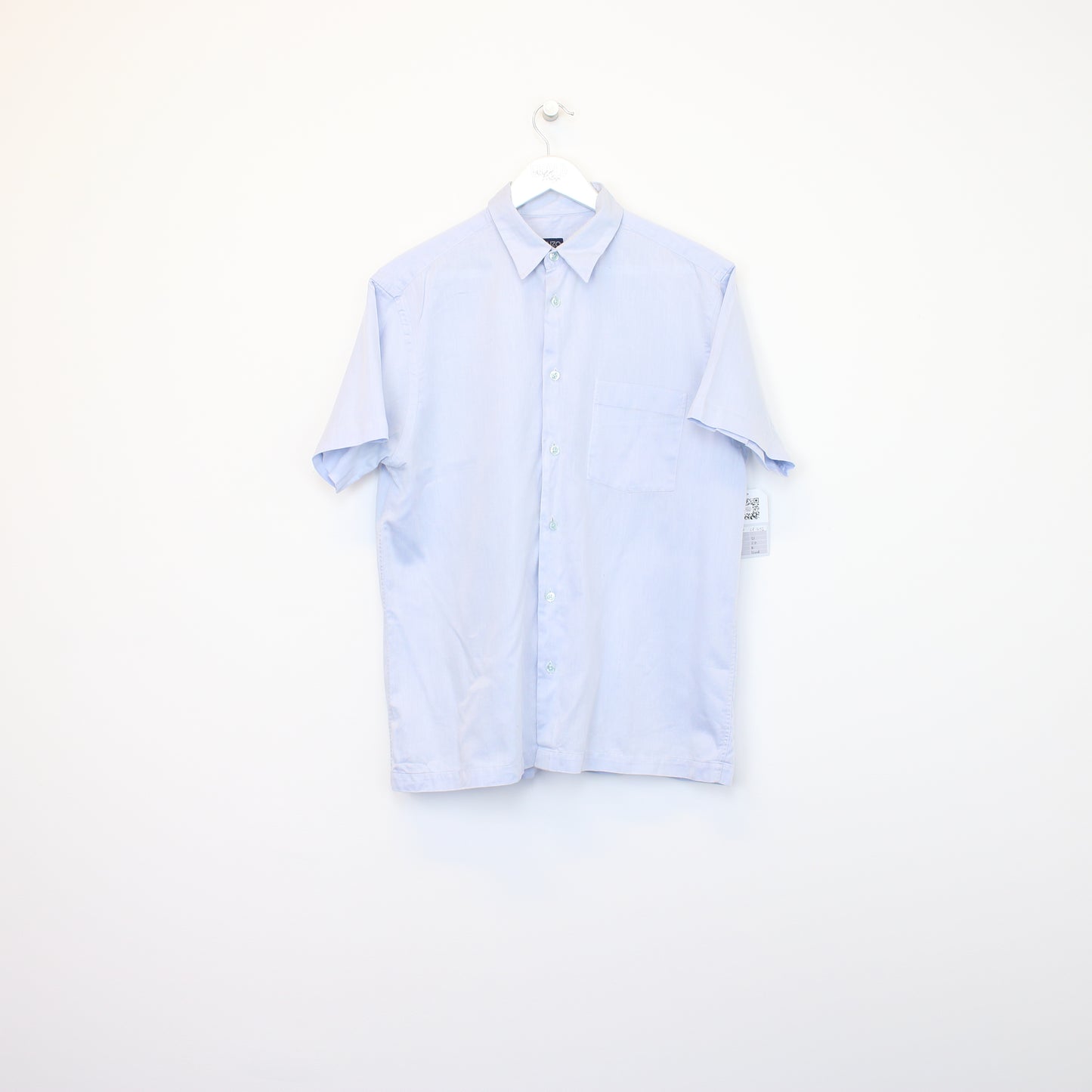 Vintage Kenzo shirt in light blue. Best fit M