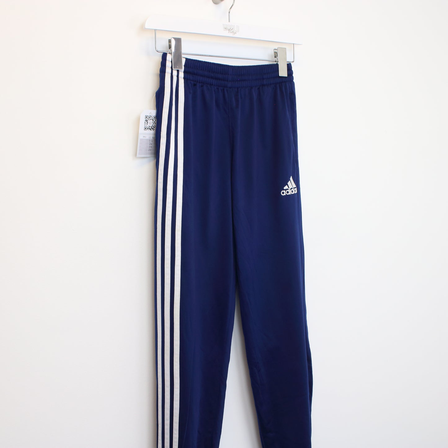 Vintage Kids Adidas joggers in blue. Best fit XS