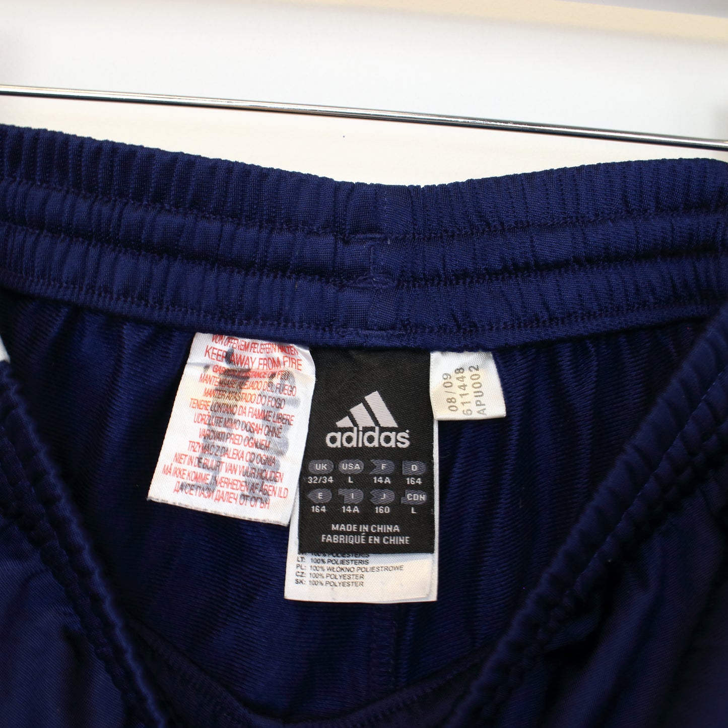 Vintage Kids Adidas joggers in blue. Best fit XS