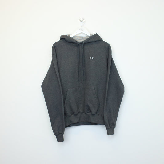 Vintage Champion hoodie in dark grey. Best fit M