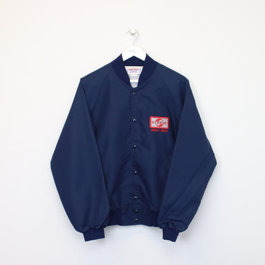 Vintage Hartwell Sports Steele jacket in navy blue. Best fit M