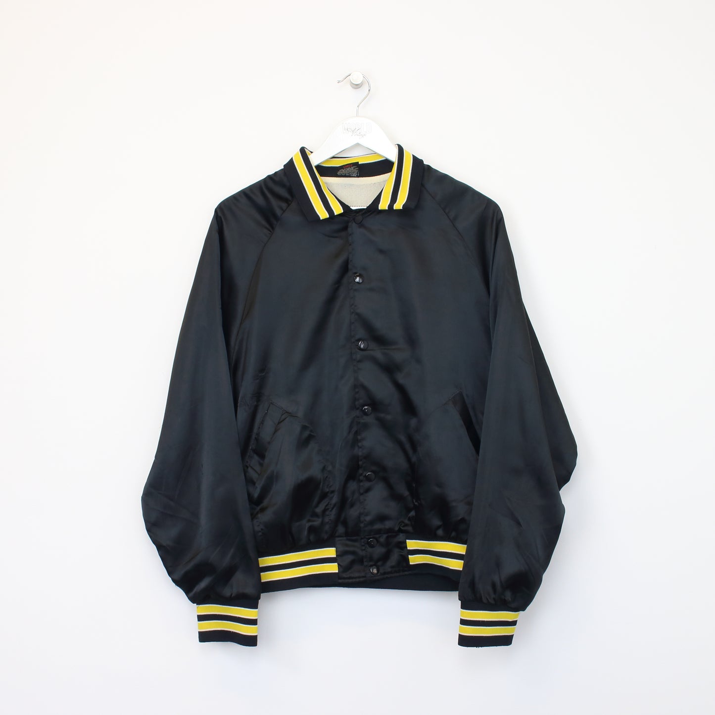 Vintage Aristo Jac Hilton Superkicks jacket in black. Best fits L