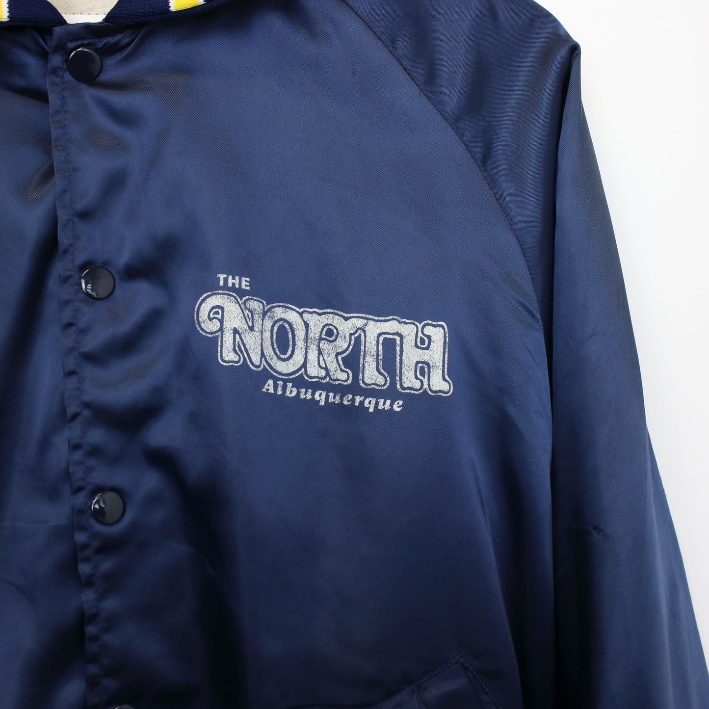 Vintage Aristo Jac North Albuquerque jacket in blue. Best fits L