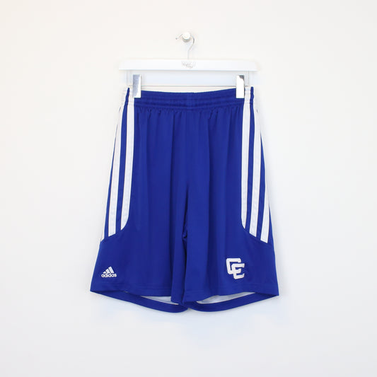 Vintage Adidas shorts in blue and white. Best fits M