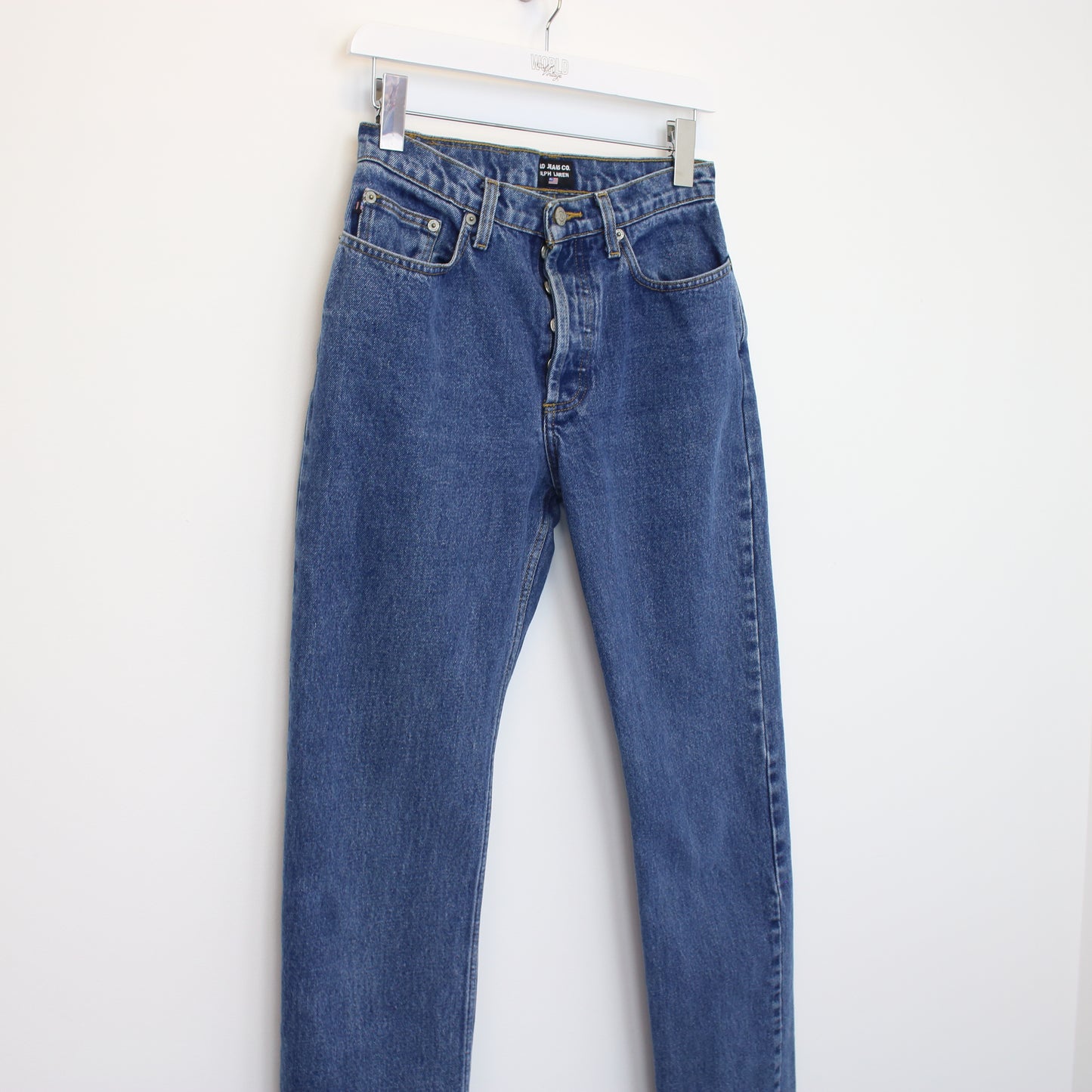 Vintage Polo Ralph Lauren jeans in blue. Best fits W27 L30