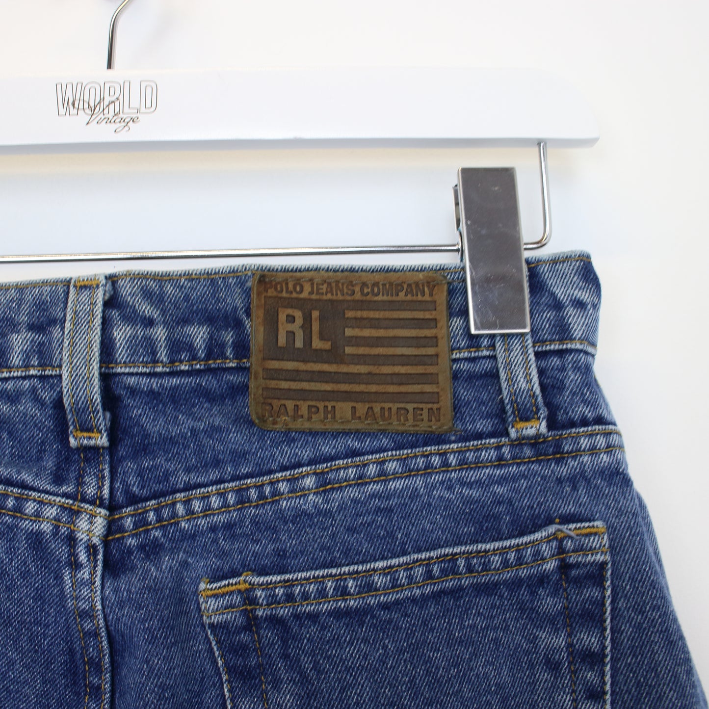 Vintage Polo Ralph Lauren jeans in blue. Best fits W27 L30
