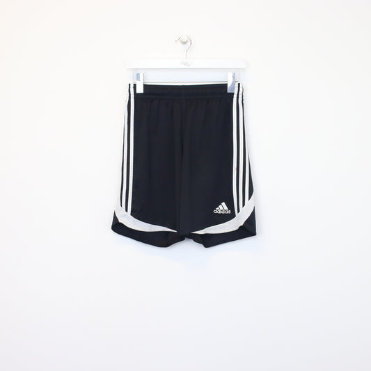Vintage Adidas shorts in black and white. Best fits M