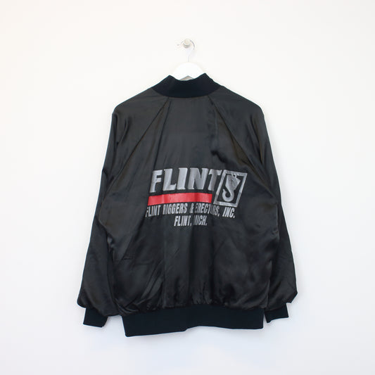 Vintage F&C Flint jacket in black. Best fits L