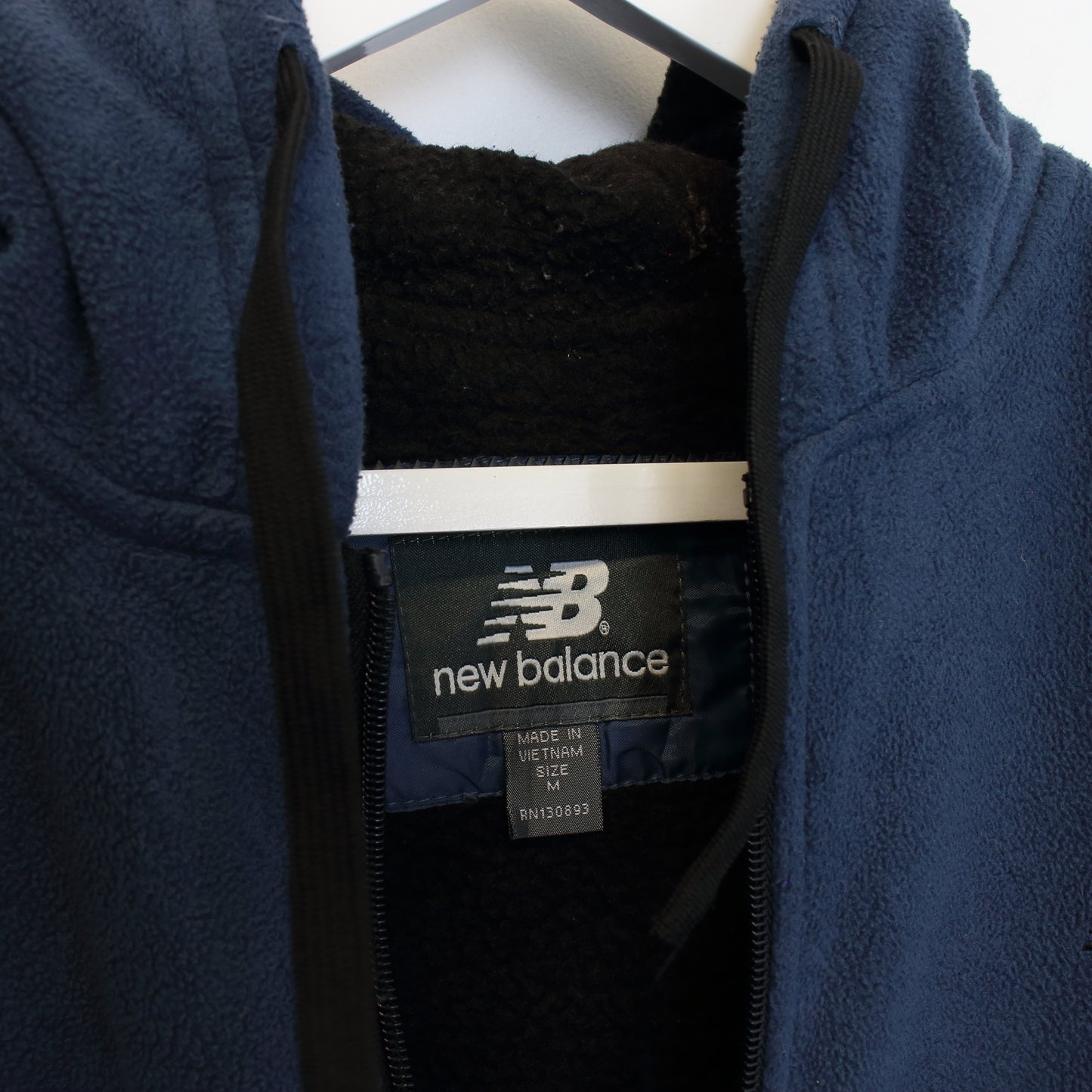 Vintage New Balance fleece in blue. Best fits M