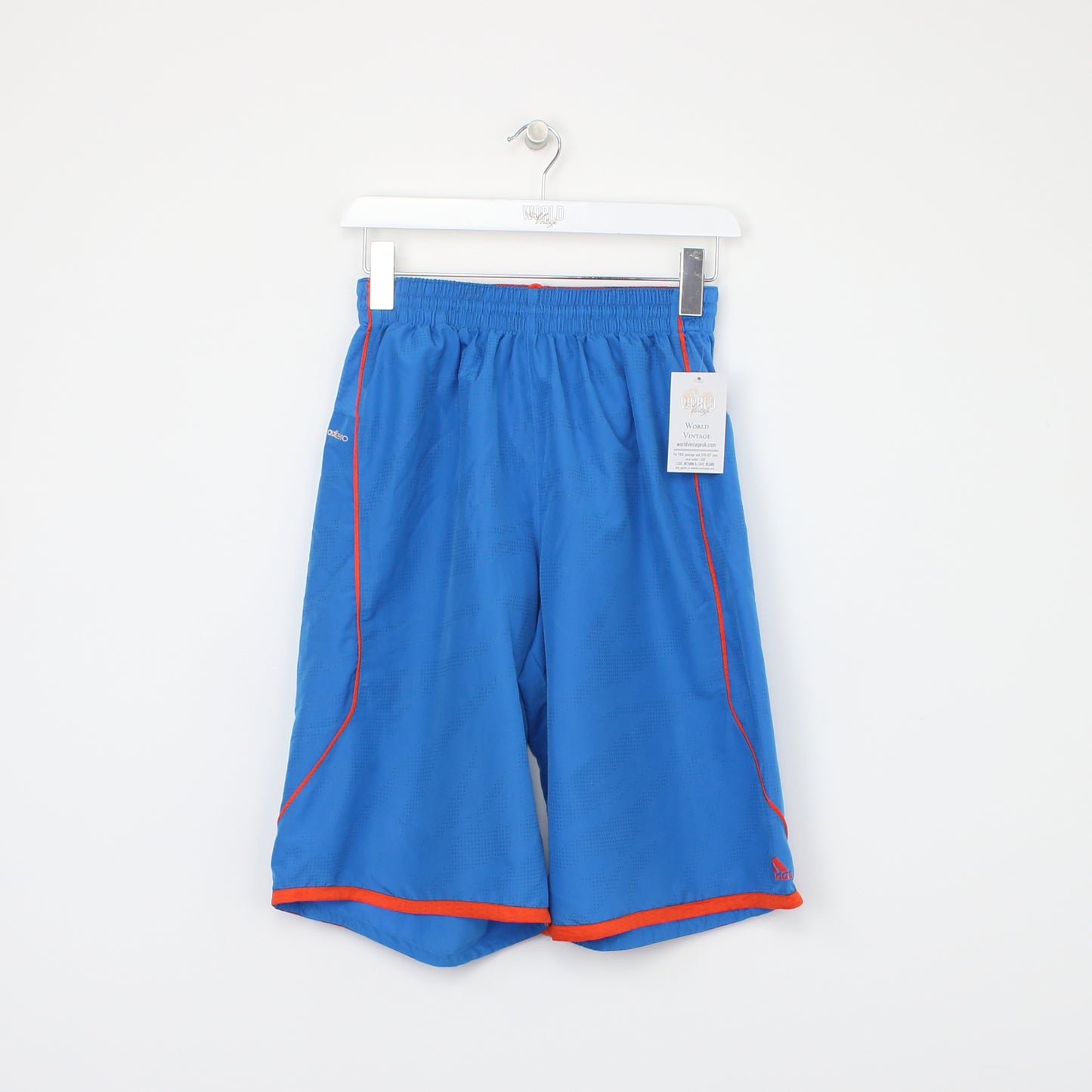 Vintage Adidas shorts in blue and orange. Best fits S