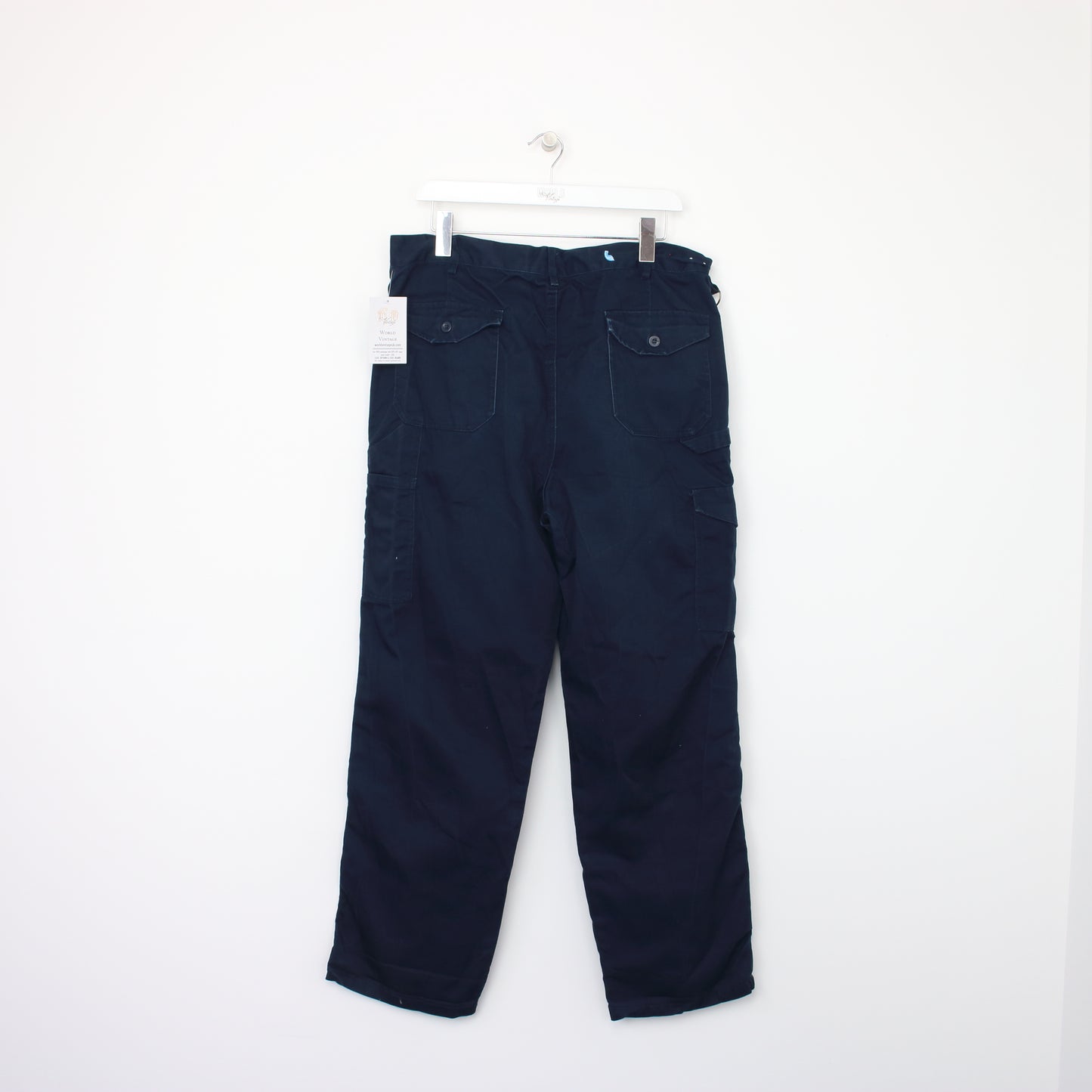 Vintage Dickies carpenter jeans in blue. Best fits W36 L30