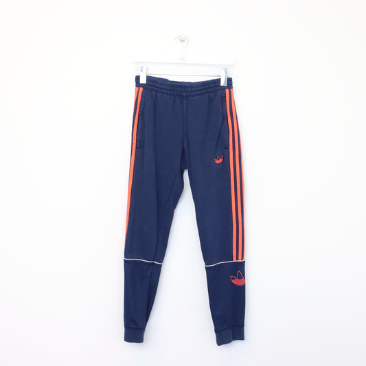 Vintage Adidas joggers in blue and orange. Best fits XS