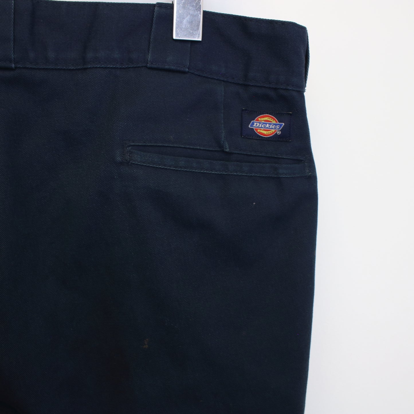 Vintage Dickies 874 original fit trousers in navy. Best fits W36
