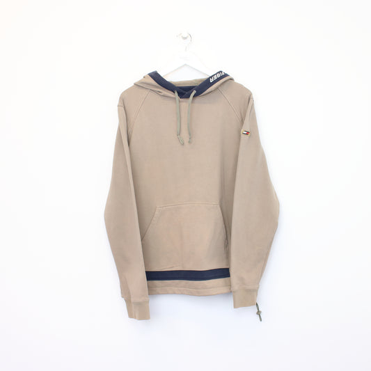 Vintage Tommy Hilfiger hoodie in brown. Best fits M