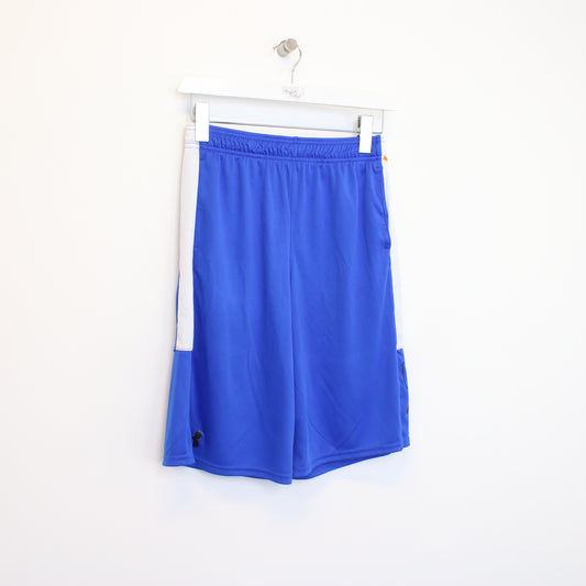 Vintage Under Armour shorts in blue and white. Best fits L