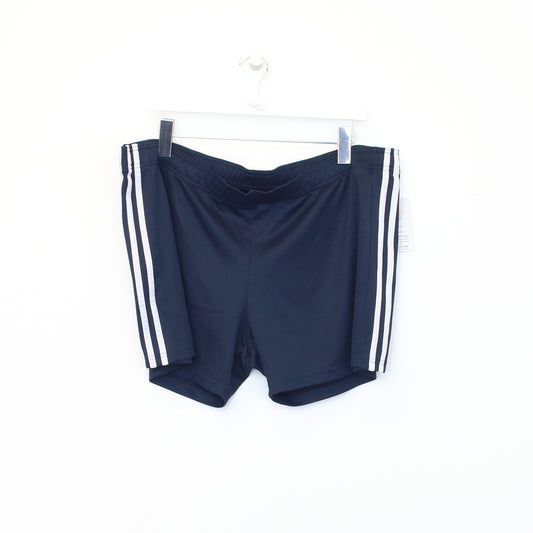 Vintage Adidas shorts in blue and white. Best fits XXL