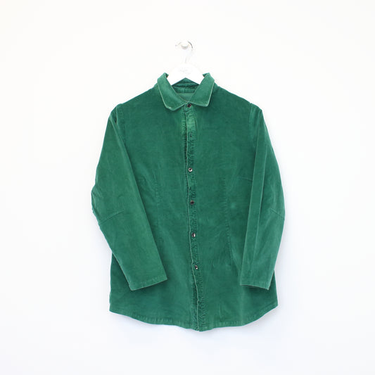 Vintage Unbranded chord shirt in green. Best fits S