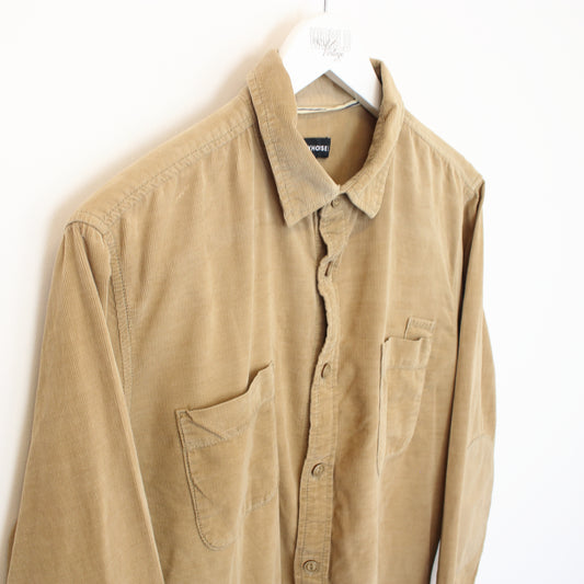 Vintage Clockhouse chord shirt in brown. Best fits L