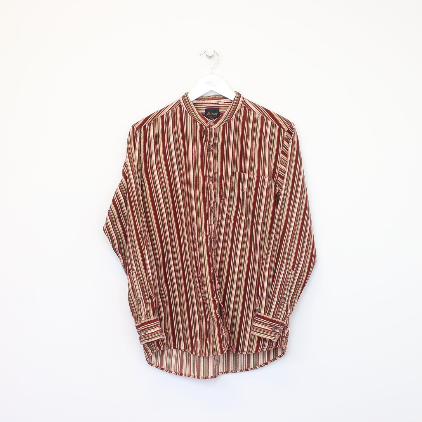 Vintage Boo chord striped shirt in multiple colours. Best fits S