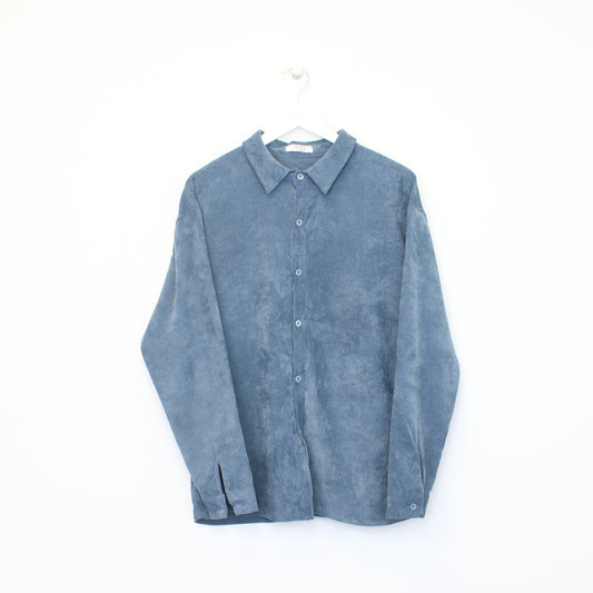 Vintage Chase chord shirt in blue. Best fits M