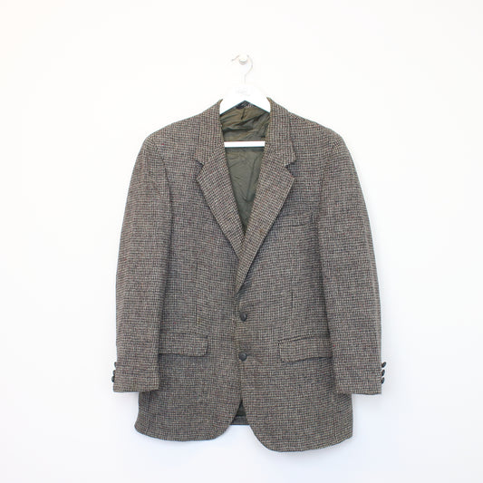 Vintage Coat tails Harris Tweed jacket in grey. Best fits 44R