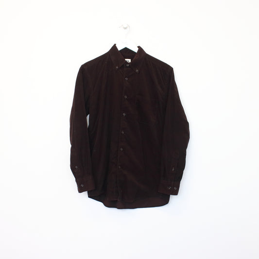 Vintage Uniqlo cord shirt in brown. Best fits M