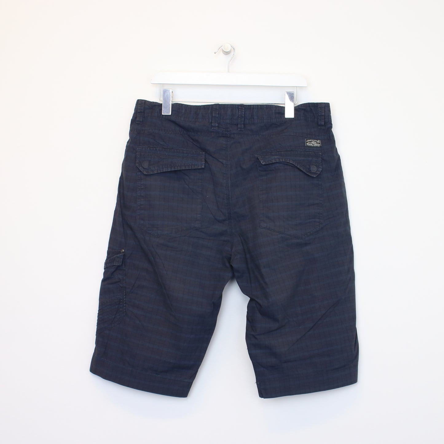 Vintage Private Member shorts in navy. Best fits W36