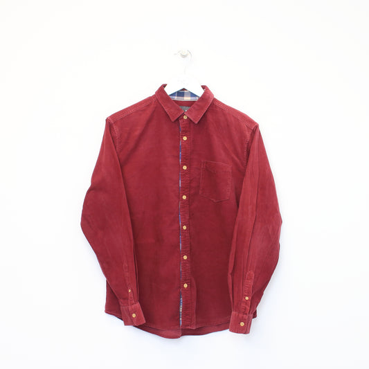 Vintage Unbranded chord shirt in red. Best fits L