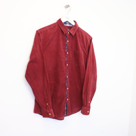 Vintage Unbranded chord shirt in red. Best fits L