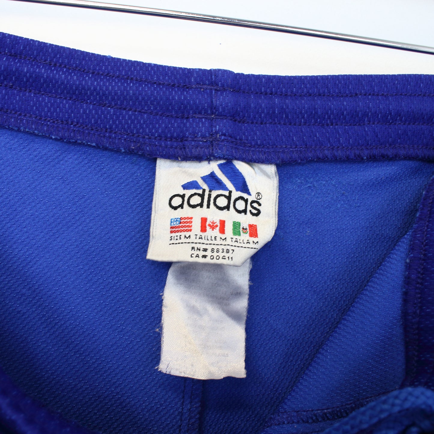 Vintage Adidas shorts in blue. Best fits XXL