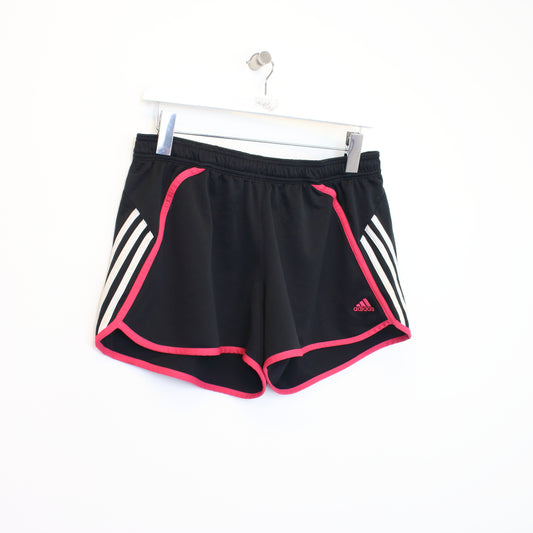 Vintage Adidas shorts in black and pink. Best fits L