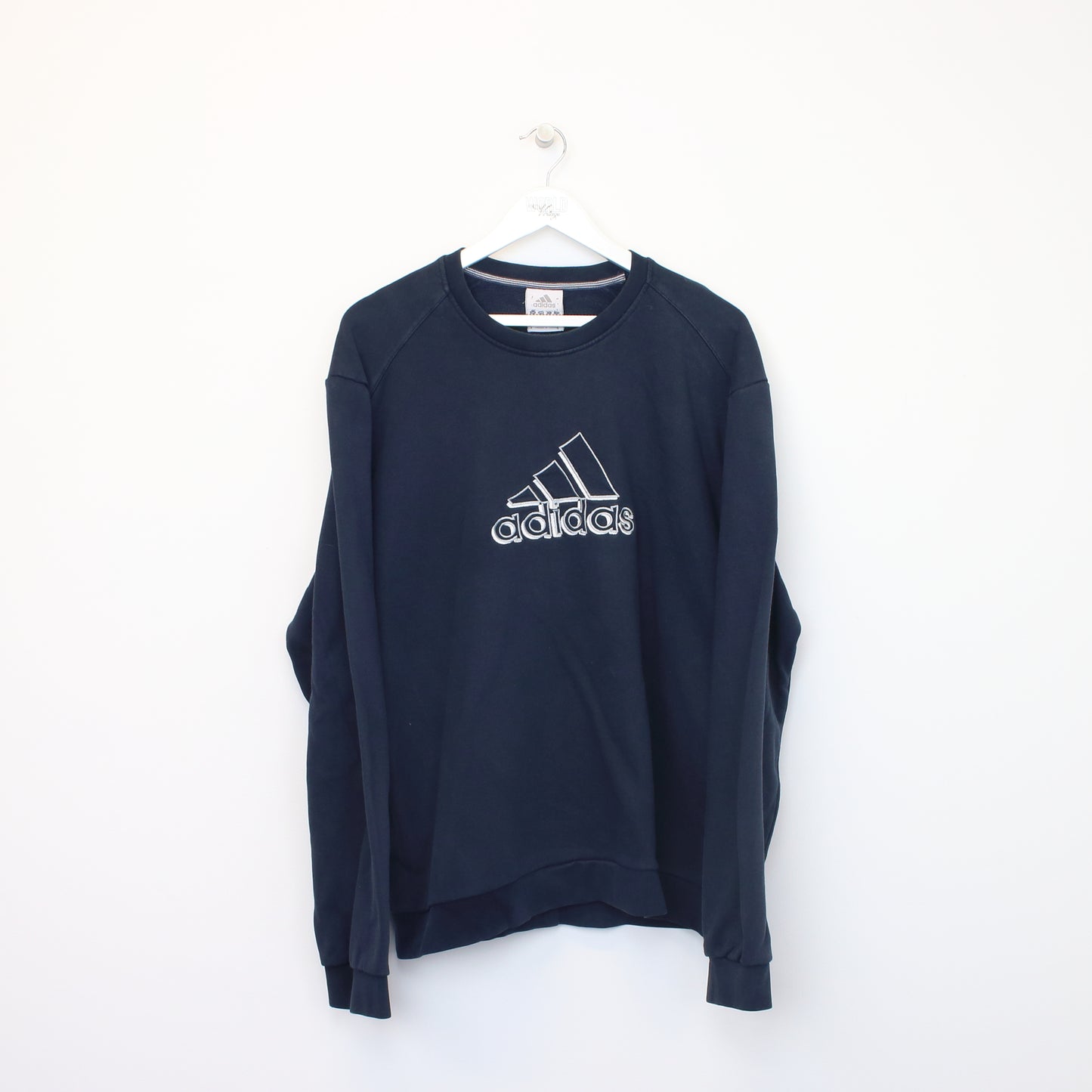 Vintage Adidas sweatshirt in blue. Best fits XL